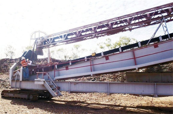 1 Mtpy Portable Heap-leach Agglomeration, Conveying And Track-mounted Stacking System)